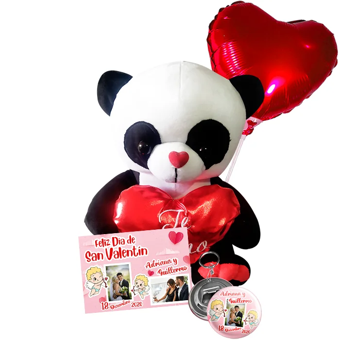 PACK SAN VALENTÍN PANDA TE AMO