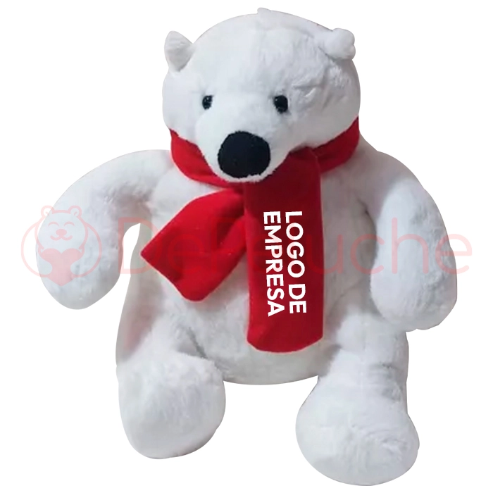 Oso Polar Peluche Corporativo Navideño